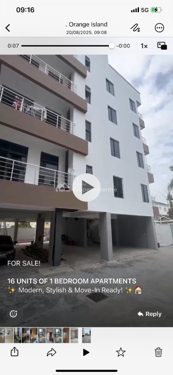 Luxury Brand New 16units of 1bedroom Apartment, Oniru, Victoria Island (vi), Lagos, Flat / Apartment for Sale