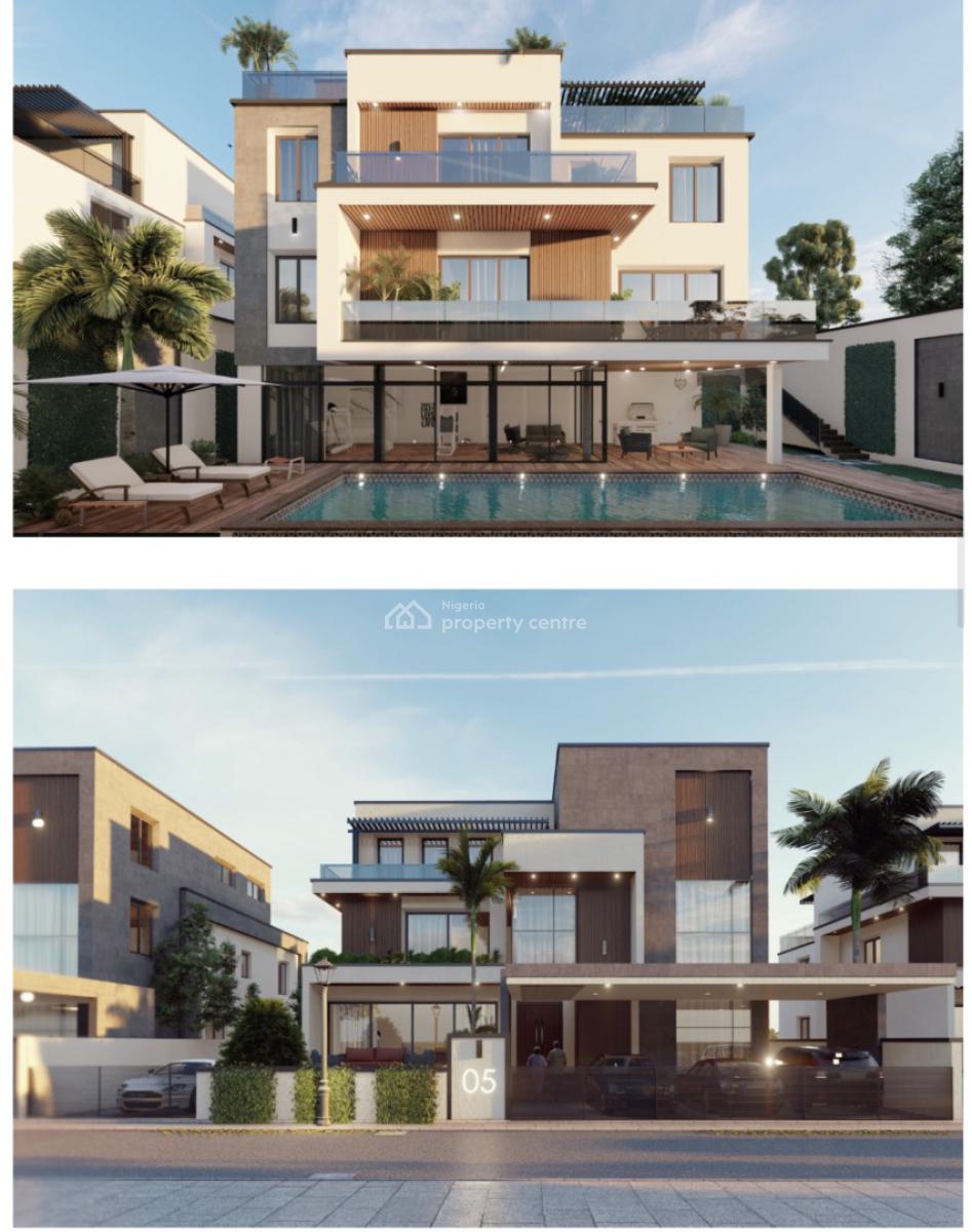 6 Bedroom Mansion, Cosgrove Estate, Wuse 2, Abuja, Detached Duplex for Sale