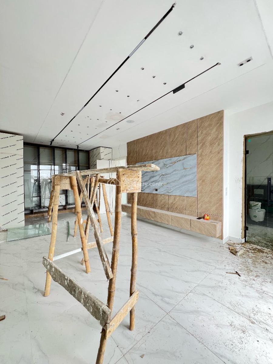 Contemporary 4 Bedroom Terraced  Duplex with Bq in a Serene Environmen, Contemporary Architectural Masterpiece Within Serenity in Ikate, Lekki, Lagos, Terraced Duplex for Sale