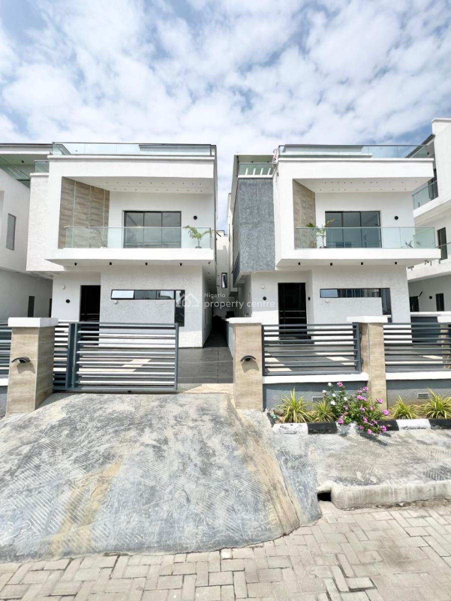 5 Bedrooms Detached Duplex with Bq, Osapa, Lekki, Lagos, Detached Duplex for Sale