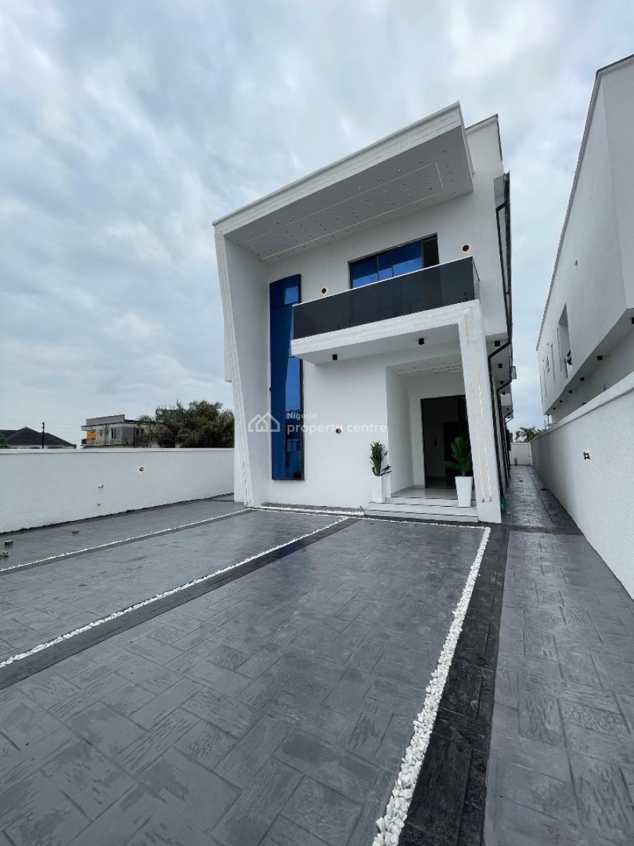 5 Bedroom Detached Duplex with Bq, Pool and in a Secured Estate, Ajah, Lagos, Detached Duplex for Sale