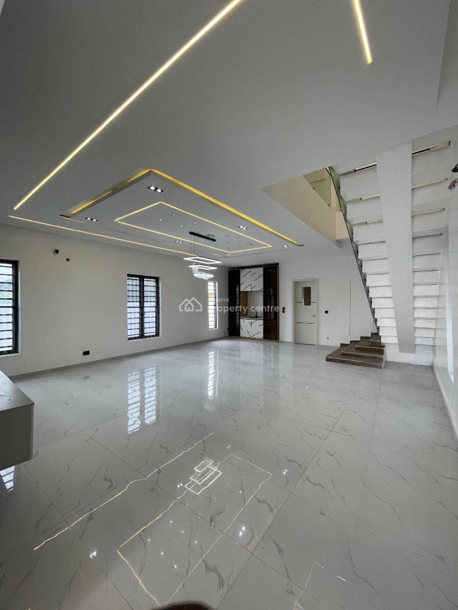 5 Bedroom Detached Duplex with Bq, Pool and in a Secured Estate, Ajah, Lagos, Detached Duplex for Sale