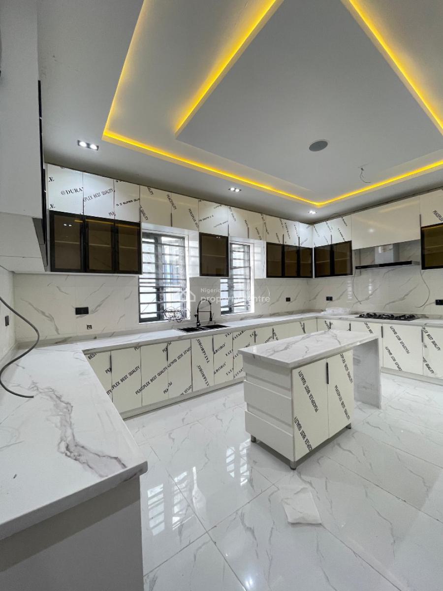 5 Bedroom Detached Duplex with Bq, Pool and in a Secured Estate, Ajah, Lagos, Detached Duplex for Sale