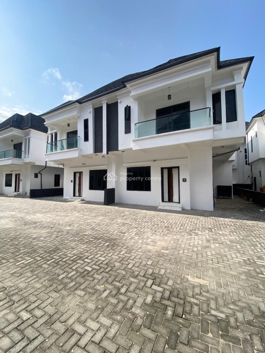 4 Bedroom Semi Detached Duplex with a Room Bq, Ikota Gra, Ikota, Lekki, Lagos, Semi-detached Duplex for Sale