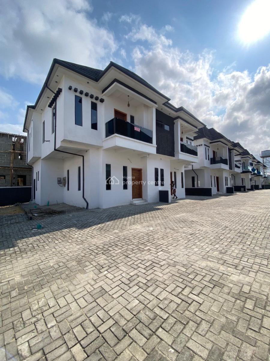 4 Bedroom Semi Detached Duplex with a Room Bq, Ikota Gra, Ikota, Lekki, Lagos, Semi-detached Duplex for Sale
