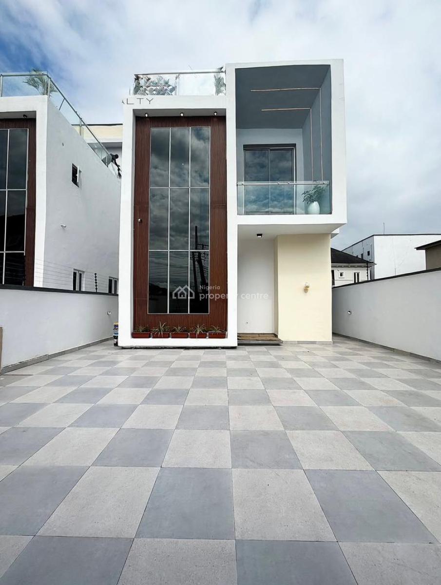 5 Bedroom Detached Duplex with Swimming Pool/ Cinema/rooftop Terrace, Chevron, Lekki, Lagos, Detached Duplex for Sale