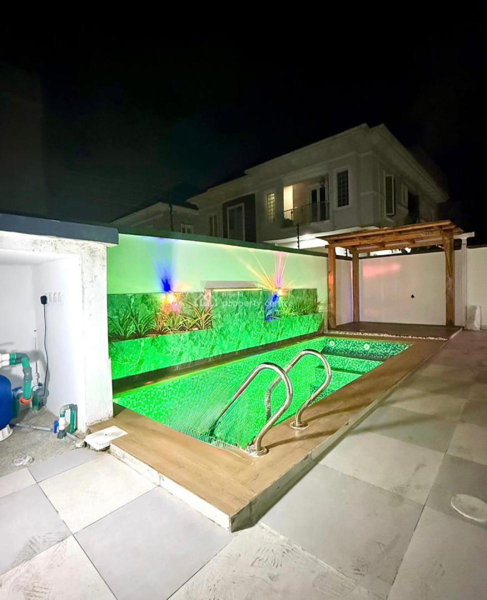 5 Bedroom Detached Duplex with Swimming Pool/ Cinema/rooftop Terrace, Chevron, Lekki, Lagos, Detached Duplex for Sale