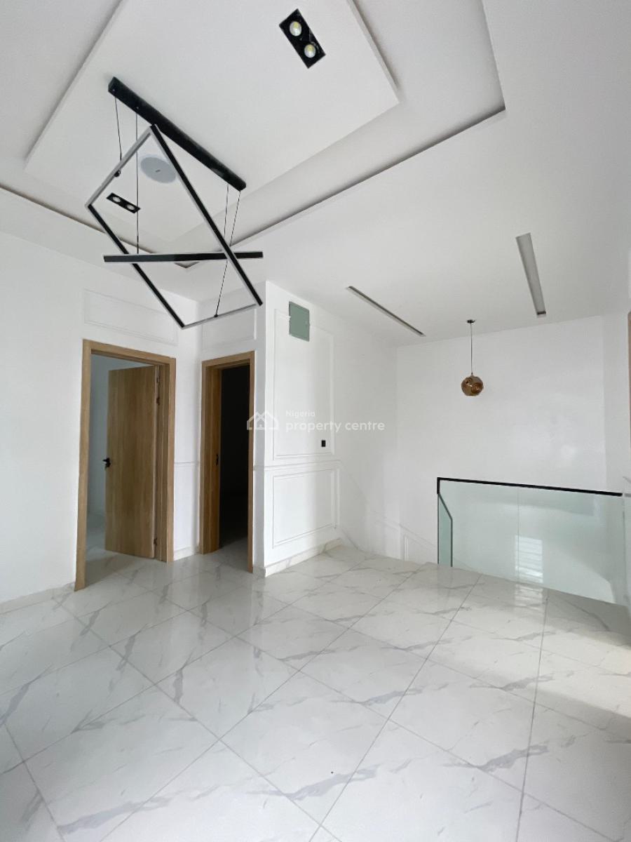 Beautiful 4 Bedroom Detached Duplex with Bq, and in a Secured Estate., Lekki, Lekki, Lagos, Semi-detached Duplex for Sale