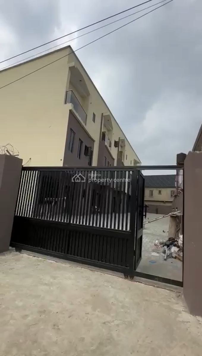 Newly Built and Finished 4 Bedroom Terraced Duplex with Bq, Off Yetunde Brown, Gbagada, Lagos, Terraced Duplex for Sale