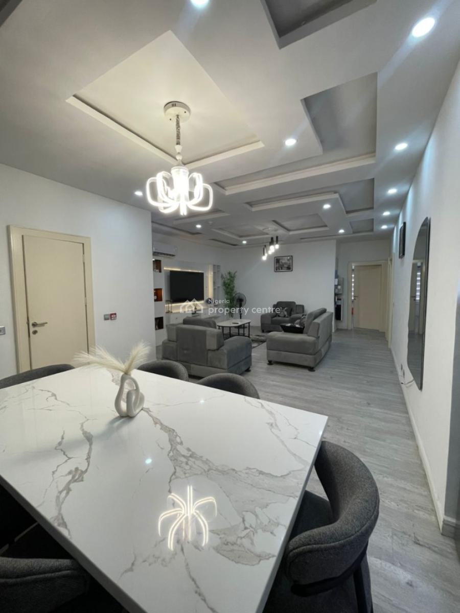 Nicely Furnished 3 Bedroom Apartment with Waterview & Solar, Osborne 2 Estate, Osborne, Ikoyi, Lagos, Flat / Apartment for Rent