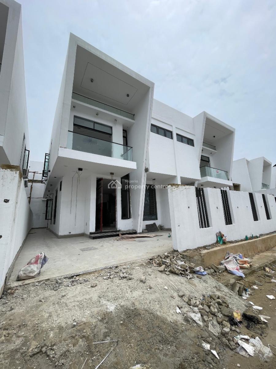 Elegant 4 Bedroom Semi-detached Duplex with Bq, and in a Secure Estate, Lekki, Lekki, Lagos, Semi-detached Duplex for Sale