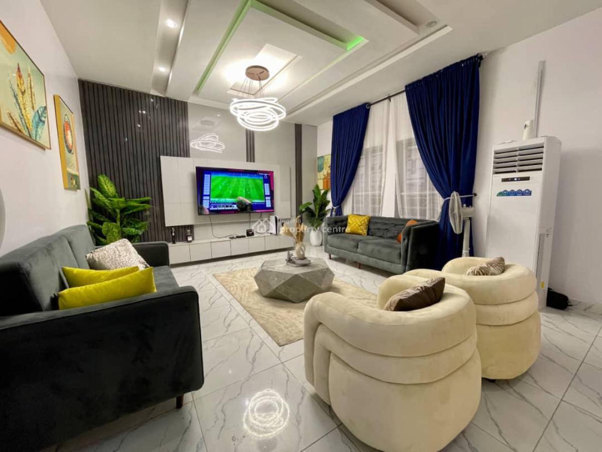 4 Bedroom Private Compound Duplex with Ps5, Osapa, Lekki, Lagos, House Short Let