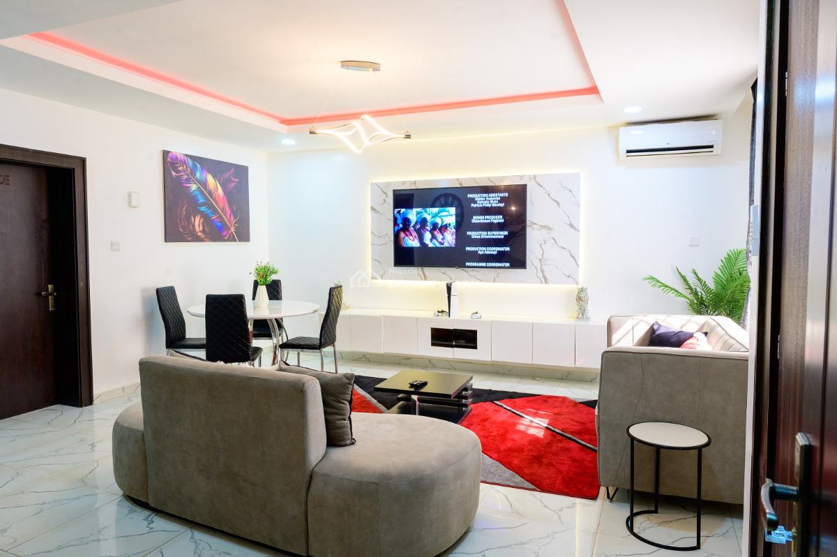 Brains & Hammers Estate -- Spacious 4-bedroom, 2 Living Rooms, Brains and Hammers City, Life Camp, Abuja, Semi-detached Duplex Short Let