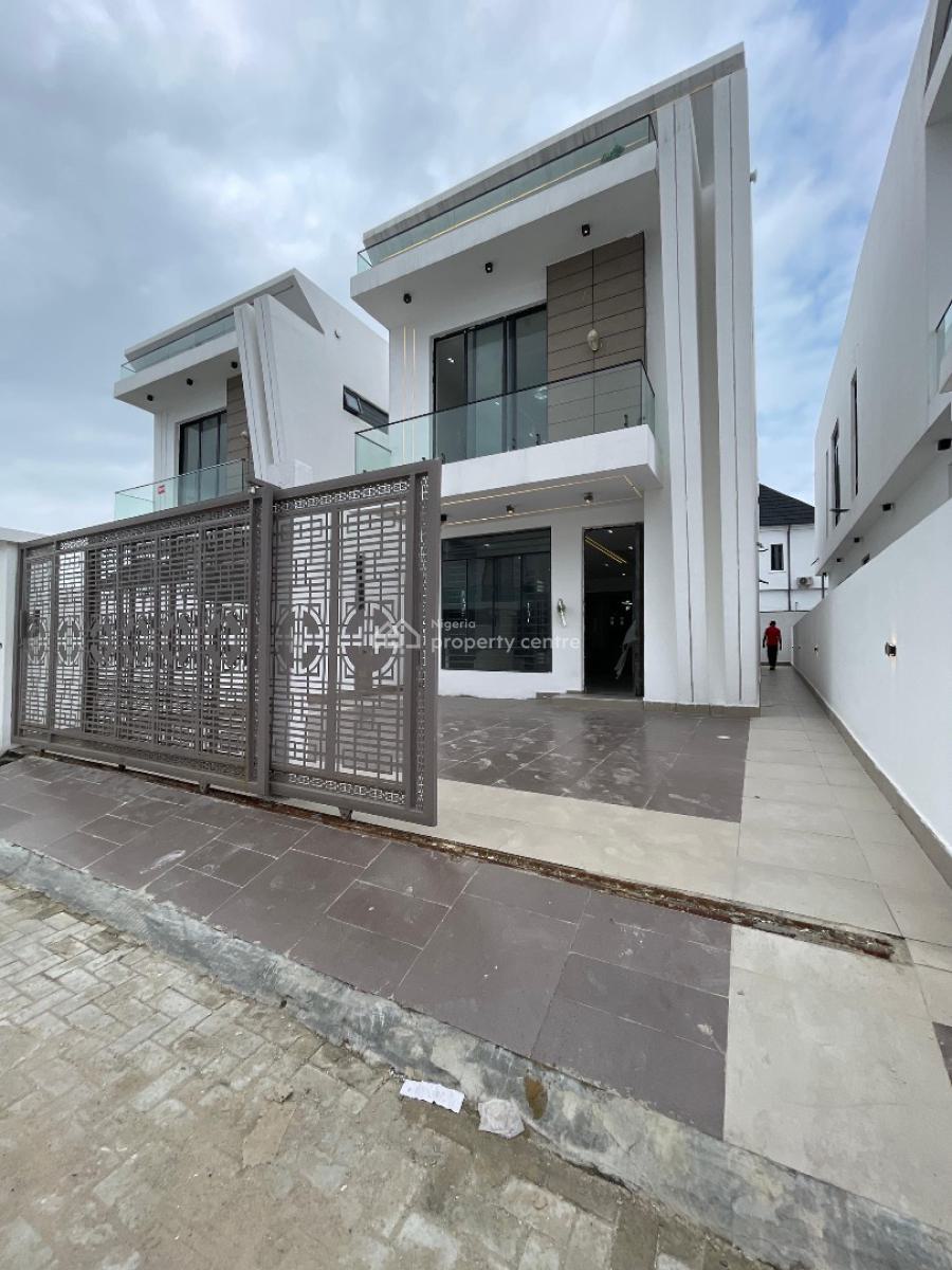 Gorgeous 4 Bedroom Detached Duplex with Bq, and in a Secured Estate., Lekki, Lekki, Lagos, Detached Duplex for Sale