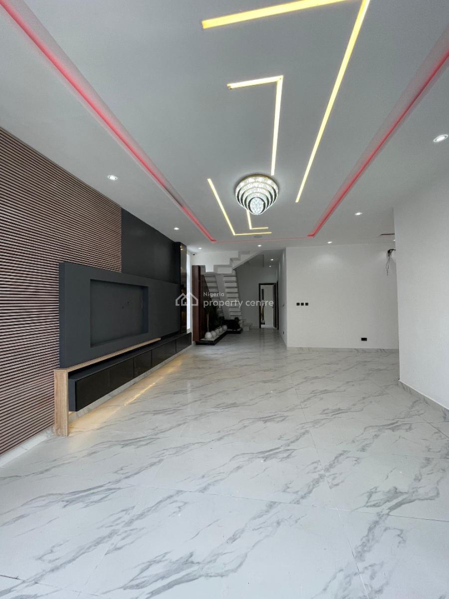Glamorous 5 Bedroom Detached Duplex with, Pool, in a Secured Estate., Chevron, Lekki, Lagos, Detached Duplex for Sale