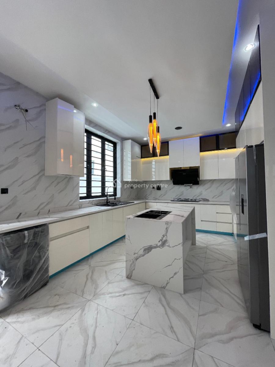 Glamorous 5 Bedroom Detached Duplex with, Pool, in a Secured Estate., Chevron, Lekki, Lagos, Detached Duplex for Sale