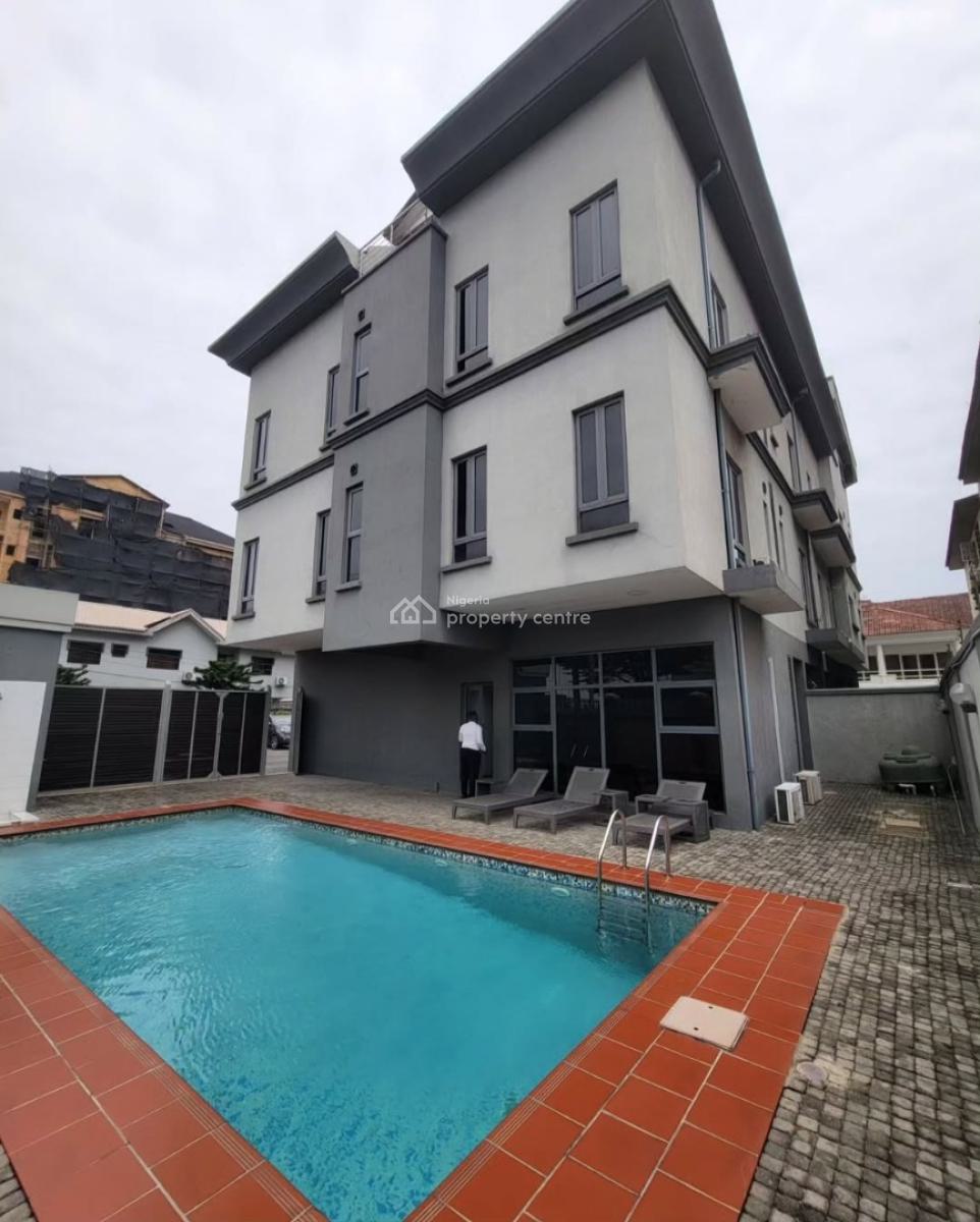 Serviced with 24/7 Power Supply 2 Bedroom En-suite Flat with Fully Fit, Victoria Island (vi), Lagos, Flat / Apartment for Rent