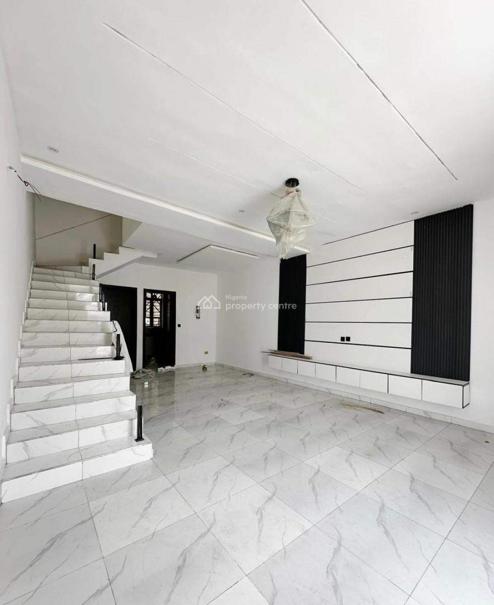 Contemporary 4 Bedroom Semi Detached Duplex & Bq in Secure Estate, Ikota, Lekki, Lagos, Semi-detached Duplex for Sale