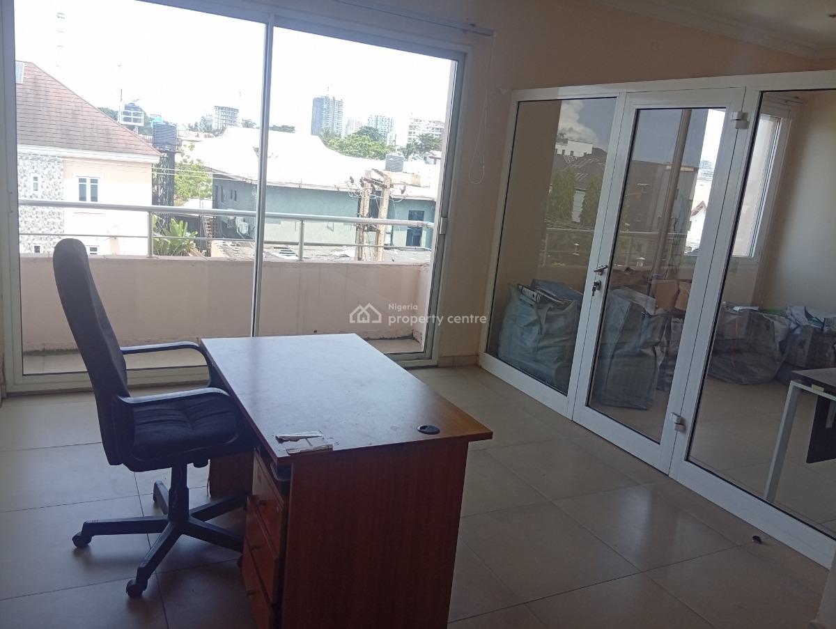 Serviced 2 Bedroom Office Flat with Elevator, Lekki Phase 1, Lekki, Lagos, Office Space for Rent