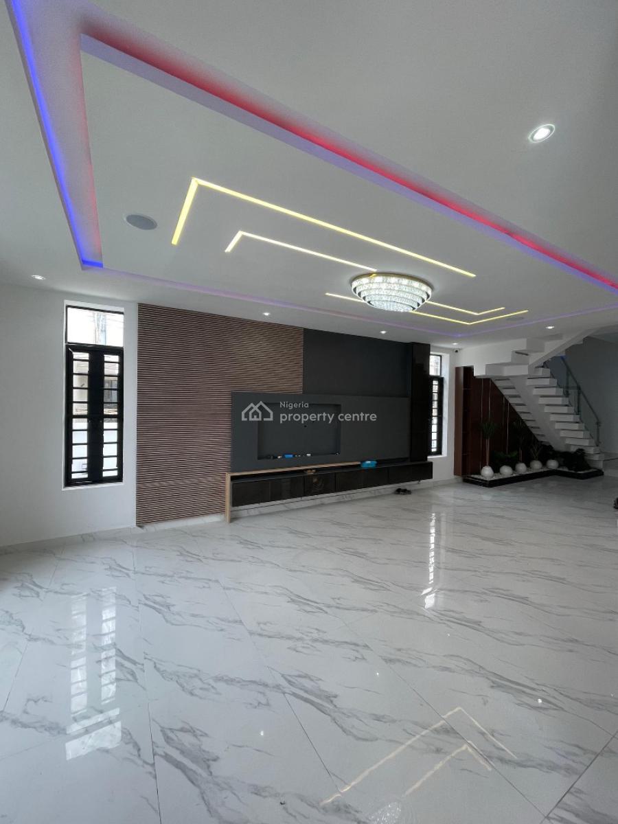 Luxury 5 Bedroom Fully Detached Duplex, Chevron, Lekki, Lagos, Detached Duplex for Sale