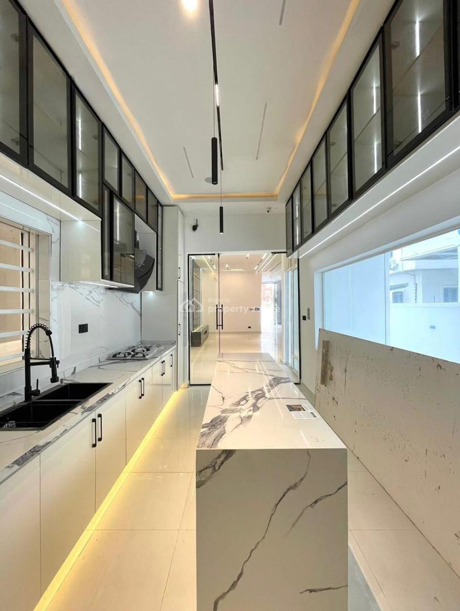 Contemporary 5 Bedroom Fully Detached Duplex with Swimming Pool, Ologolo, Lekki, Lagos, Detached Duplex for Sale