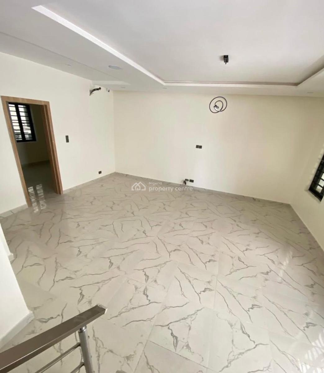 Brand New 4bedroom Terrace Duplex with Solar and Pool, Along Abraham Adesanya, Ogombo, Ajah, Lagos, Terraced Duplex for Rent
