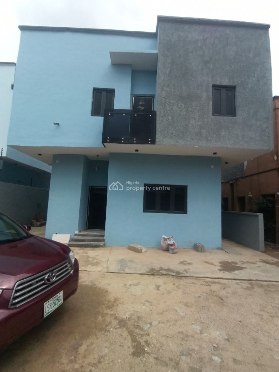 Newly Built Spacious 3 Bedroom Fully Detached Duplex, Off Lanre Awolokun, Gbagada Phase 2, Gbagada, Lagos, Detached Duplex for Rent