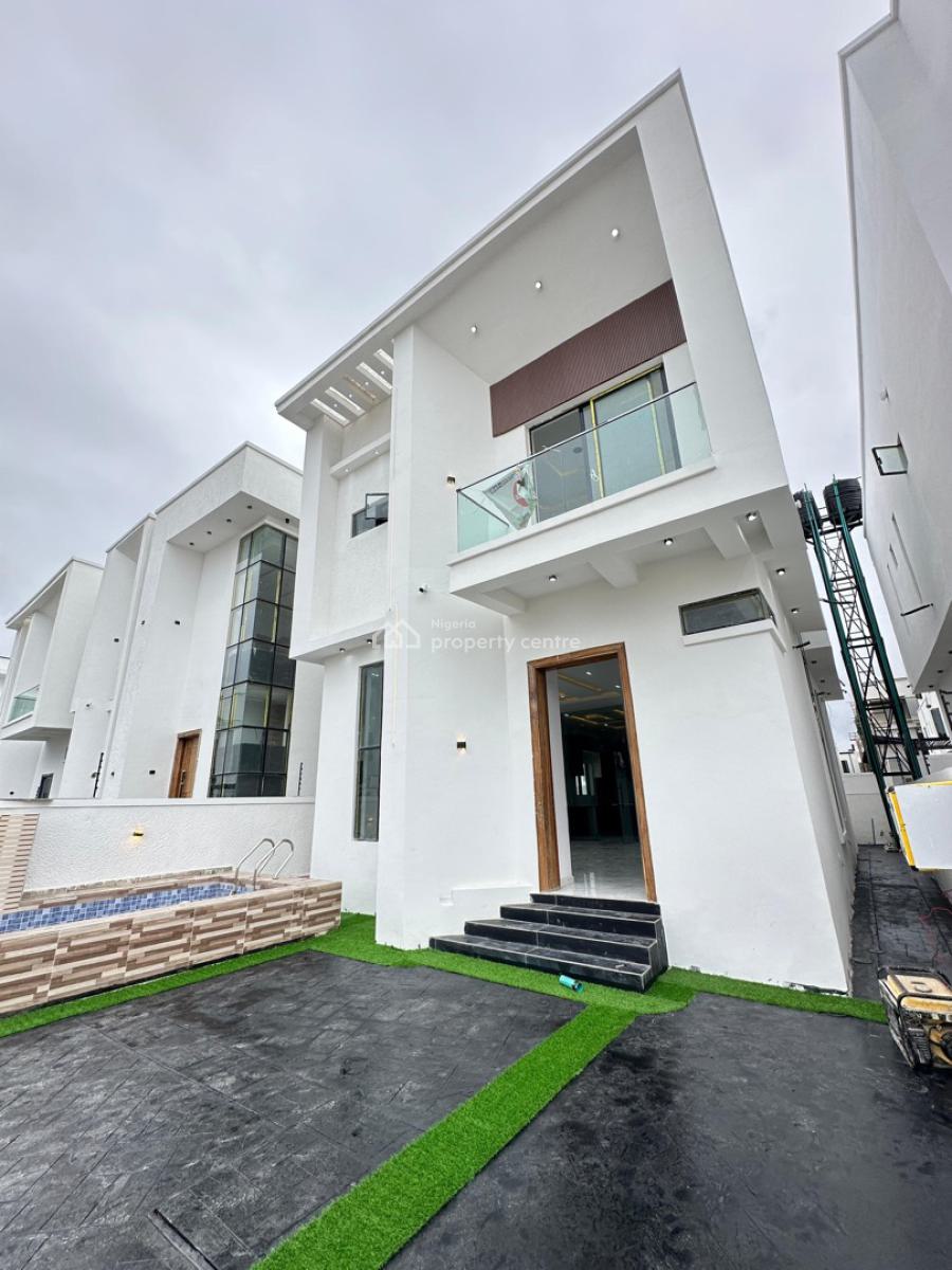 Spacious  4 Bedroom Fully Detached Duplex, Chevron, Lekki, Lagos, Detached Duplex for Sale