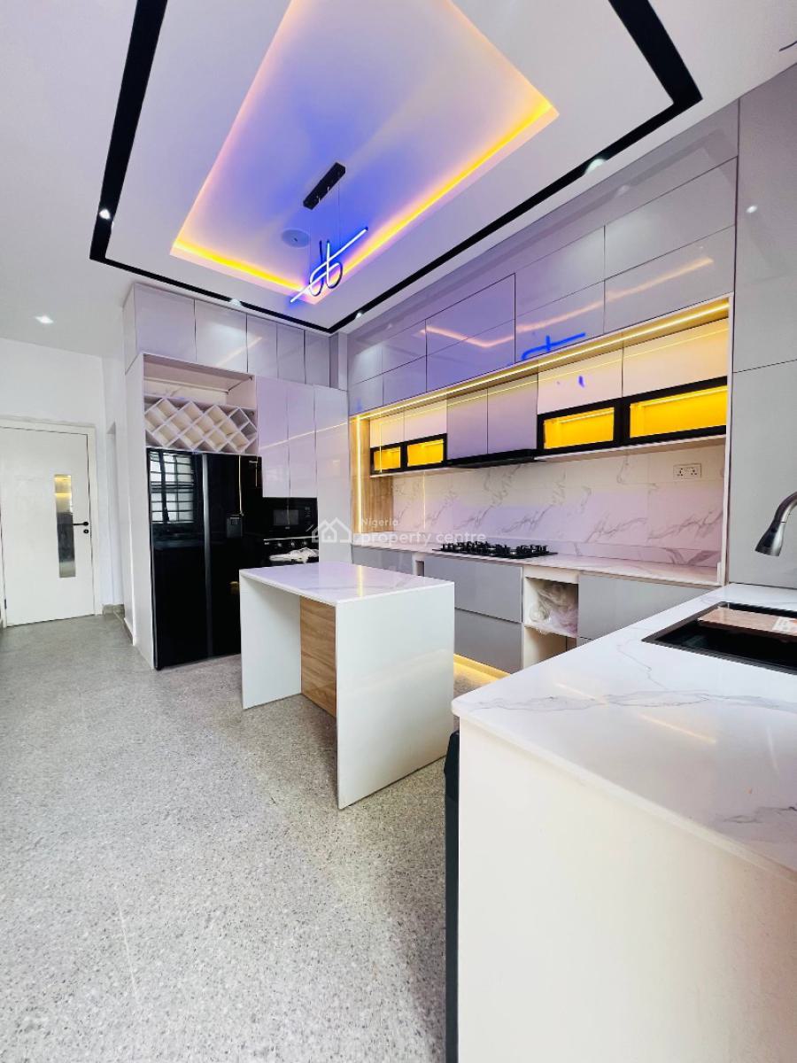 Bedroom Fully Detached Duplex+bq, & Pool,cinema,gym & Rooftop Terrace, in a Gated and Secured Estate, Lekki, Lagos, Detached Duplex for Sale