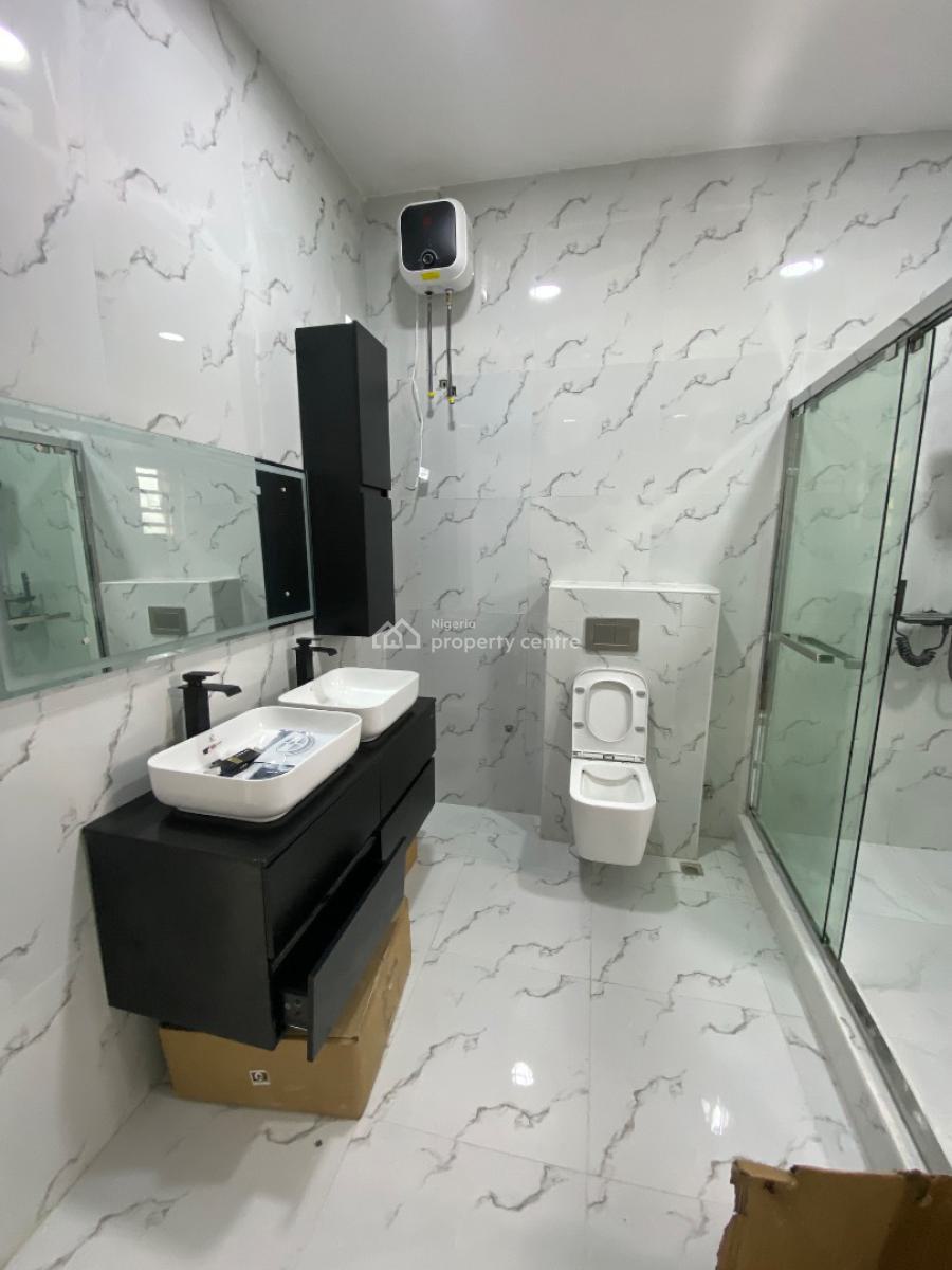 Newly Built 4bedroom Duplex Comes with Swimming Pool and Bq, Gated Estate on Shop Rite Road, Sangotedo, Ajah, Lagos, Detached Duplex for Rent