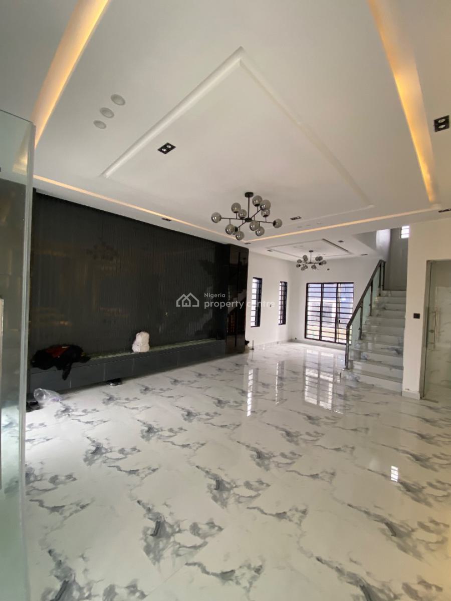 Newly Built 4bedroom Duplex Comes with Swimming Pool and Bq, Gated Estate on Shop Rite Road, Sangotedo, Ajah, Lagos, Detached Duplex for Rent