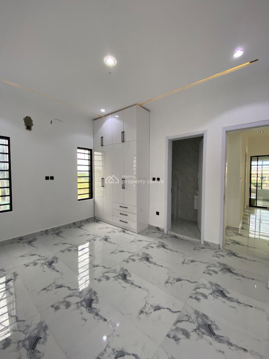 Newly Built 4bedroom Duplex Comes with Swimming Pool and Bq, Gated Estate on Shop Rite Road, Sangotedo, Ajah, Lagos, Detached Duplex for Sale
