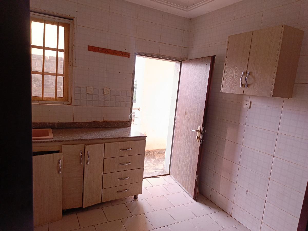 Massive 3 Bedroom Flat with Bq on The 2nd Floor, After Polaris Bank, Life Camp, Abuja, Flat / Apartment for Rent