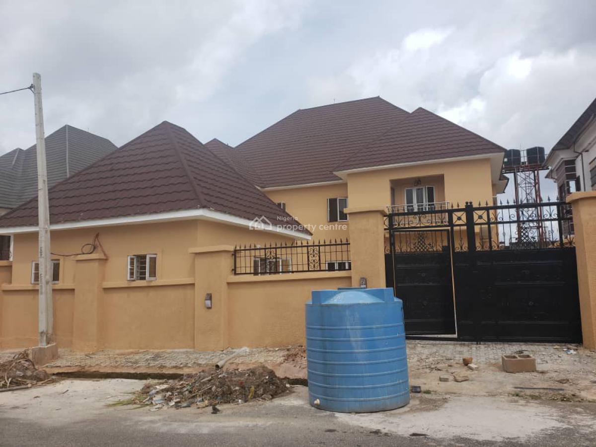 5 Bedroom Detached Duplex with 3 Room Bq, Diamond City Estate, Enugu  G.r.a, Enugu, Enugu, Detached Duplex for Rent