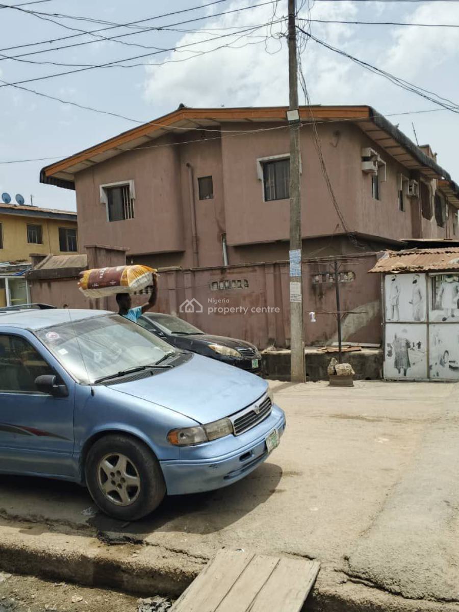 Block of 4 Units of Spacious 3 Bedroom Up and Ground Flat, Off Gbagada Road, Behind Justrite Supermarket, New Garage, Gbagada, Lagos, Block of Flats for Sale