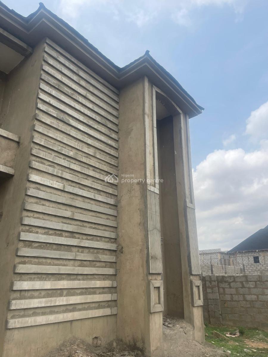 Fully Constructed, Pre-finished, Detached Duplex, Seaman Estate, Behind River Park, Lugbe District, Abuja, Detached Duplex for Sale