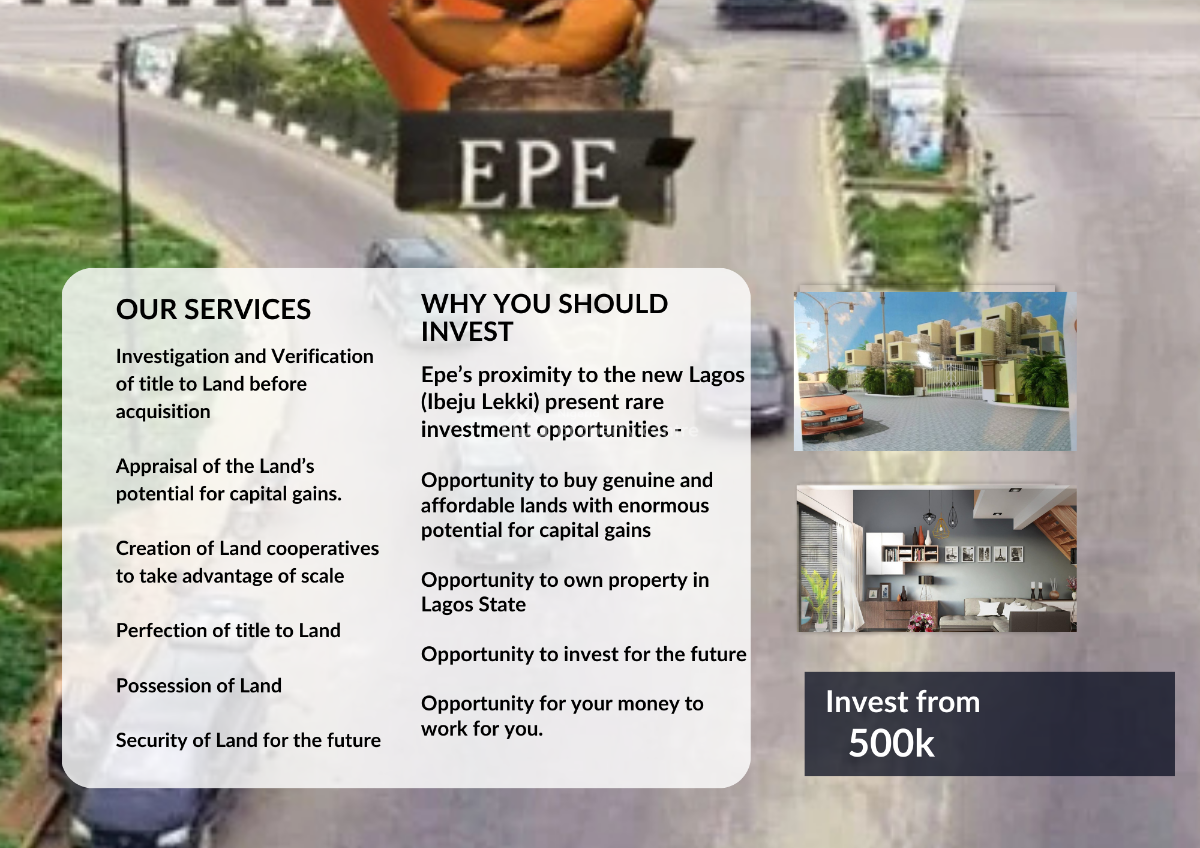 Buy Affordable Plots, Few Minutes Away From Epe Junction, Epe, Lagos, Mixed-use Land for Sale