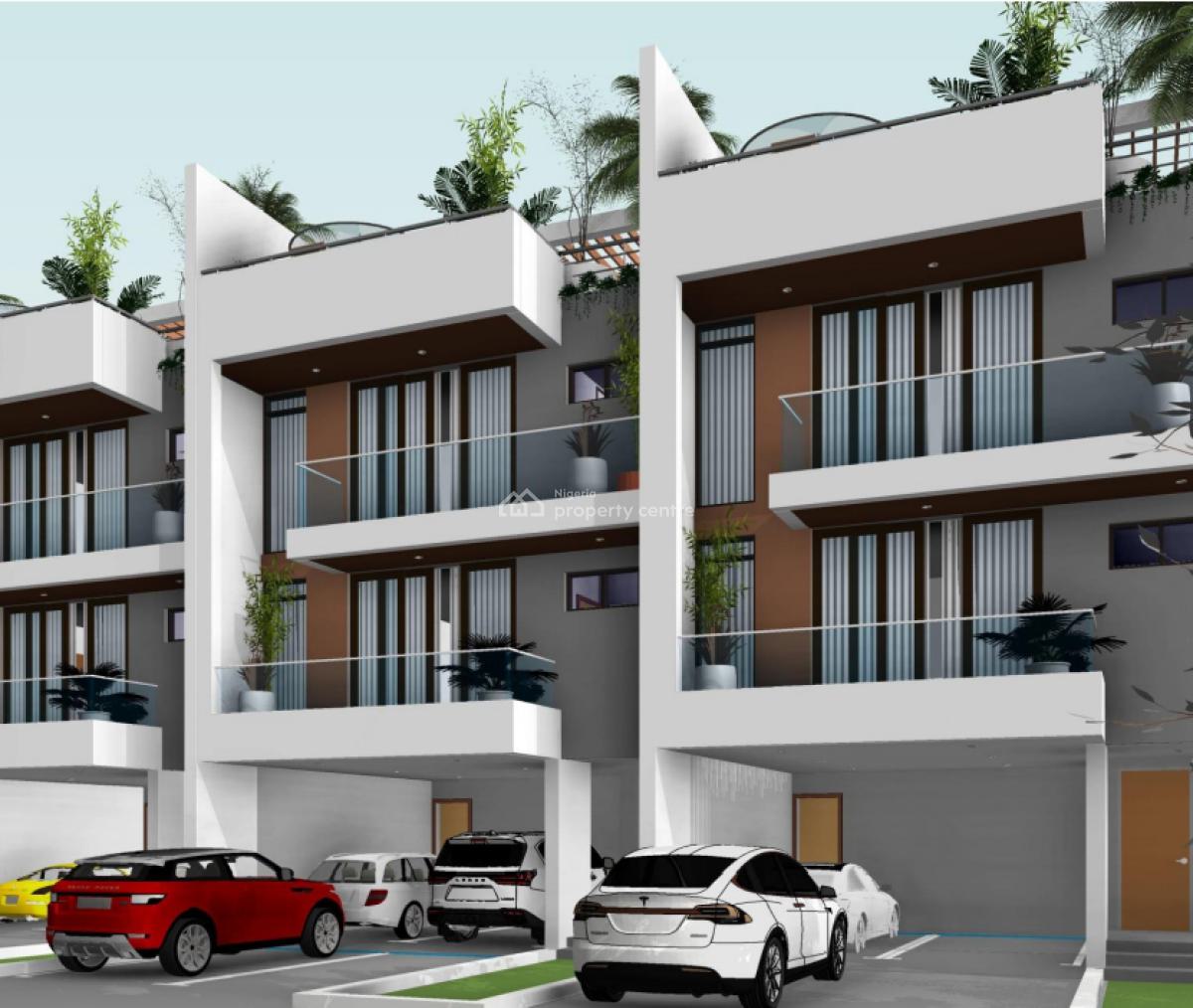 4 Bedroom Terrace Duplex Offplan with Installment Payment, Victoria Island (vi), Lagos, Terraced Duplex for Sale