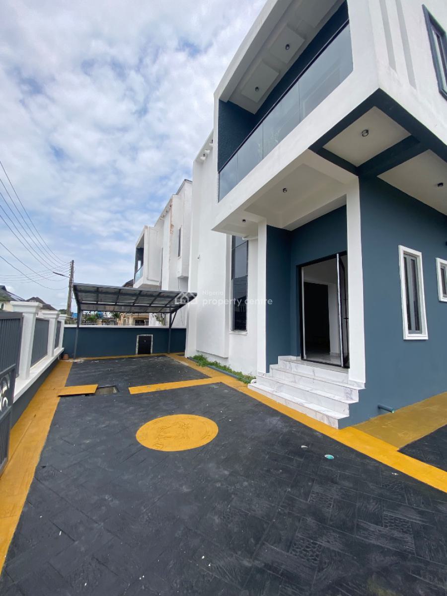 Newly Built 5 Bedroom Duplex Comes with Bq, Diamond Estate Shop Rite, Sangotedo, Ajah, Lagos, Detached Duplex for Rent