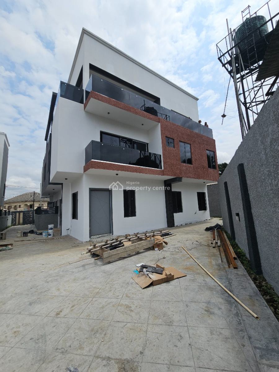 Newly Spacious 4 Bedroom Semi Detached Duplex with a Room Bq, Maryland, Lagos, Semi-detached Duplex for Sale