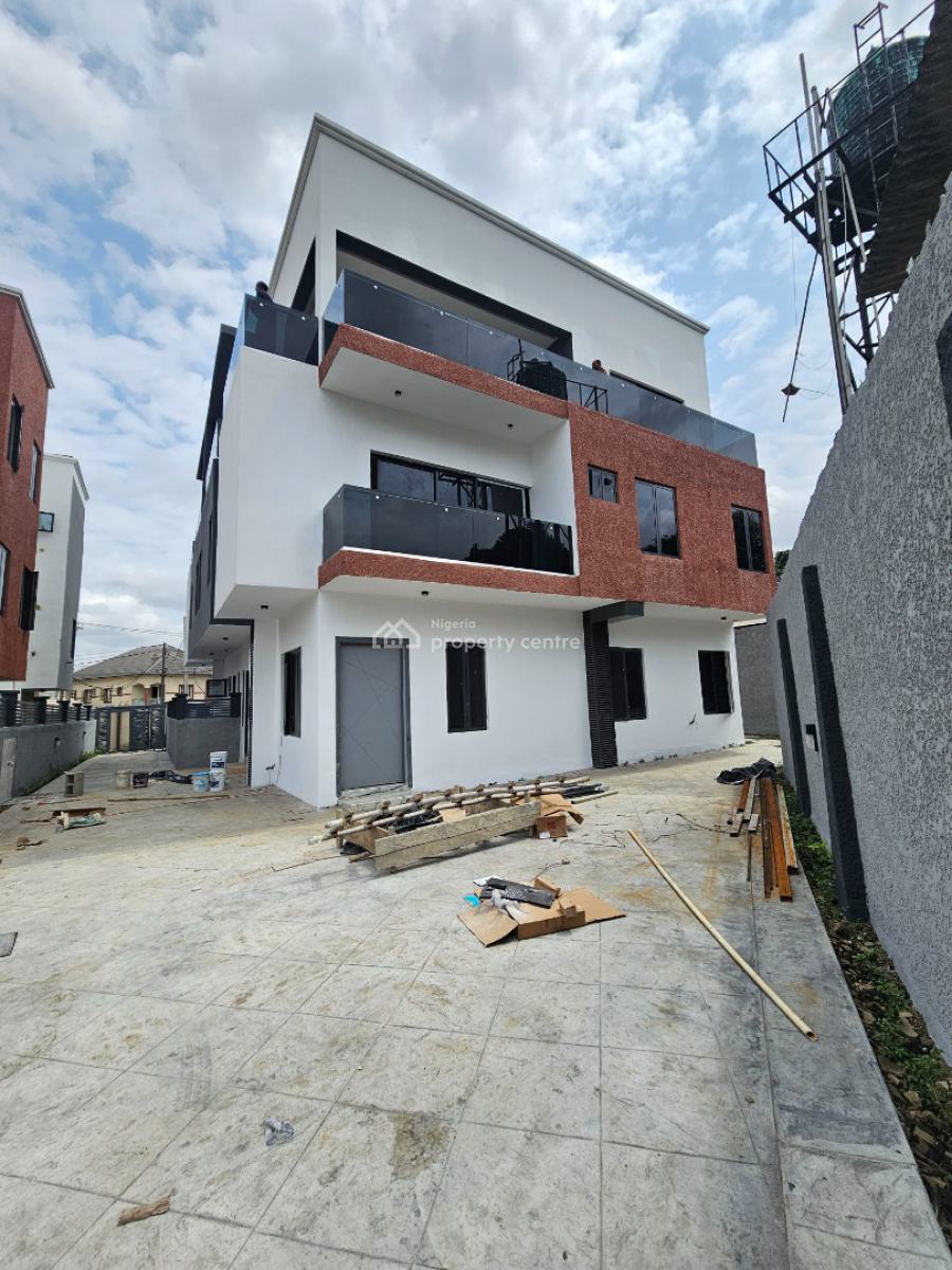 Newly Spacious 4 Bedroom Semi Detached Duplex with a Room Bq, Maryland, Lagos, Semi-detached Duplex for Sale