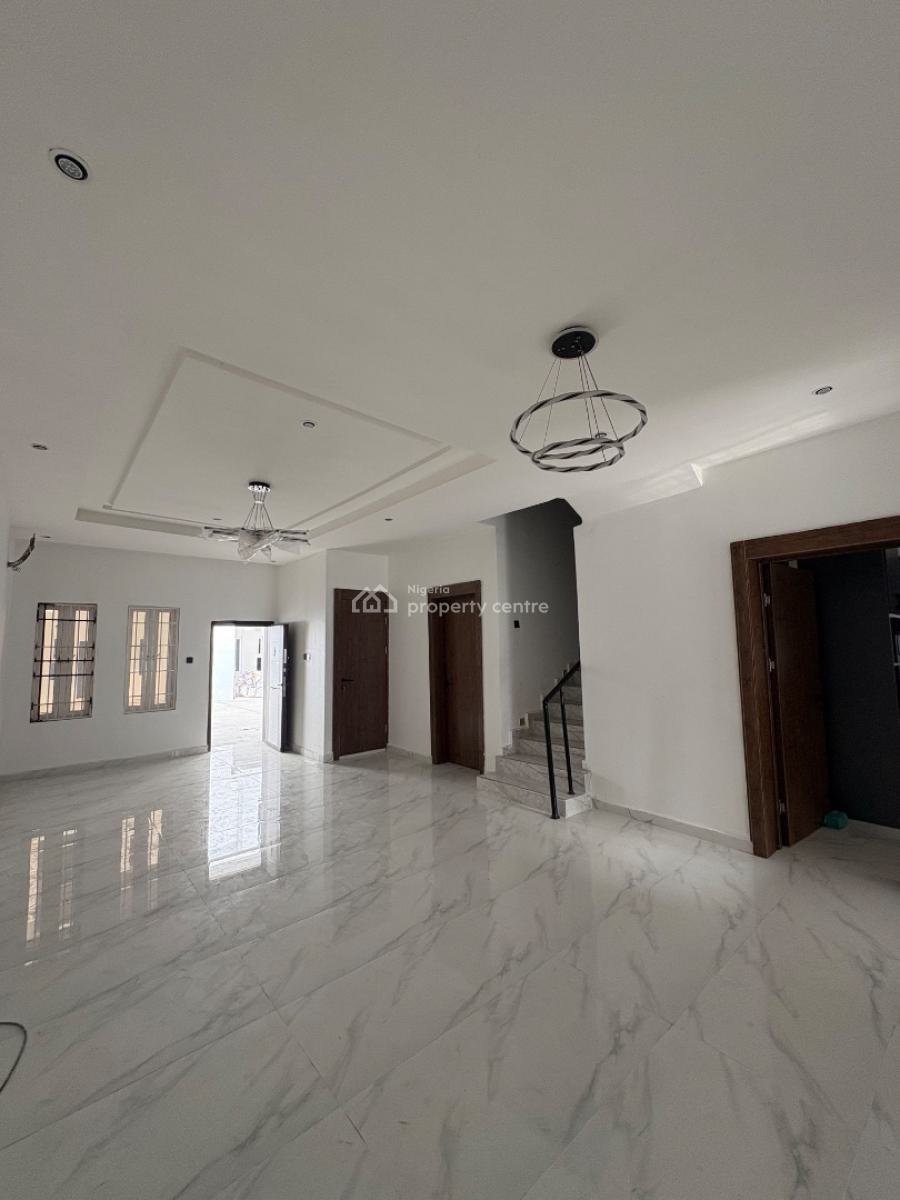 Well Spacious 4 Bedroom Duplex + Bq & Communal Pool, Lagos Business School Axis, Sangotedo, Ajah, Lagos, Terraced Duplex for Sale