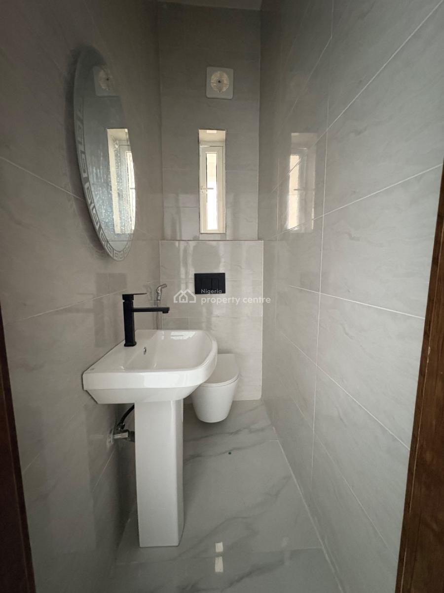 Well Spacious 4 Bedroom Duplex + Bq & Communal Pool, Lagos Business School Axis, Sangotedo, Ajah, Lagos, Terraced Duplex for Sale