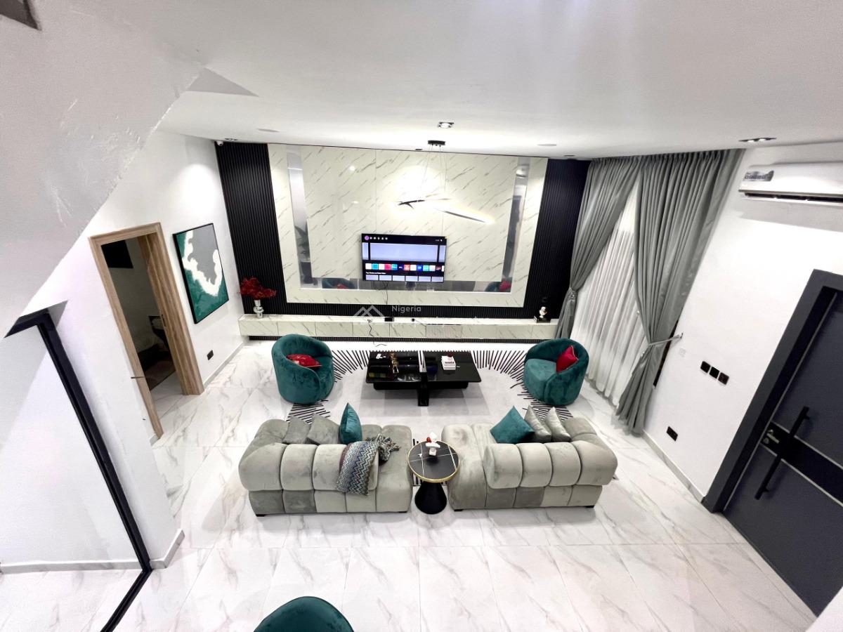Luxury Furnished 4 Bedroom Terrace Duplex, Ikota, Lekki, Lagos, Terraced Duplex Short Let