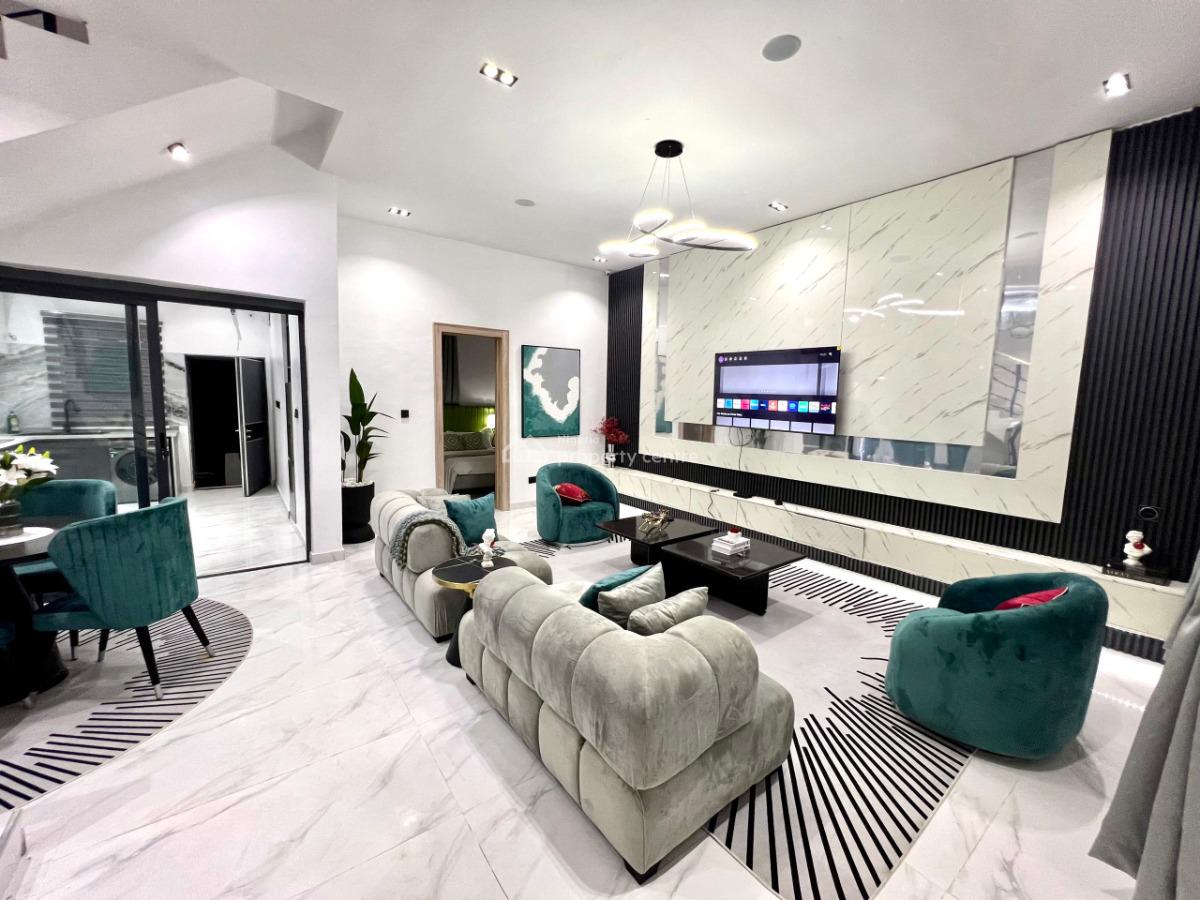 Luxury Furnished 4 Bedroom Terrace Duplex, Ikota, Lekki, Lagos, Terraced Duplex Short Let