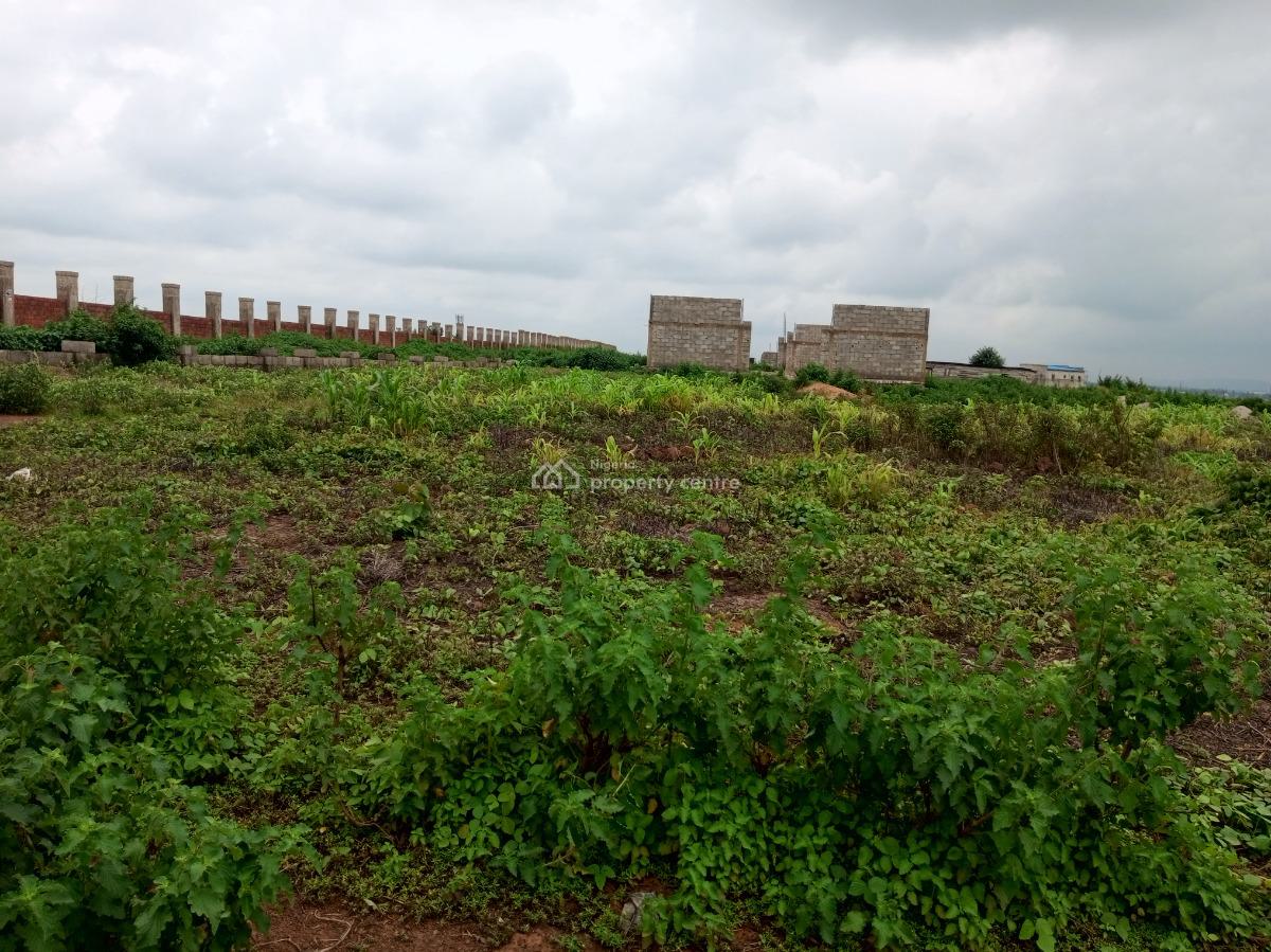 Land for 4 Bedrooms Detached Duplex + Bq, Sharing Fence with Lufem Estate, Before Gilmor Construction Yard., Guzape District, Abuja, Residential Land for Sale