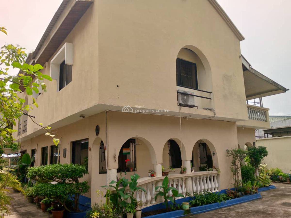 Five (5) Bedroom Detached House with a Two (2) Bedroom Boys Quarters., Second Avenue, Old Ikoyi, Ikoyi, Lagos, Detached Duplex for Sale