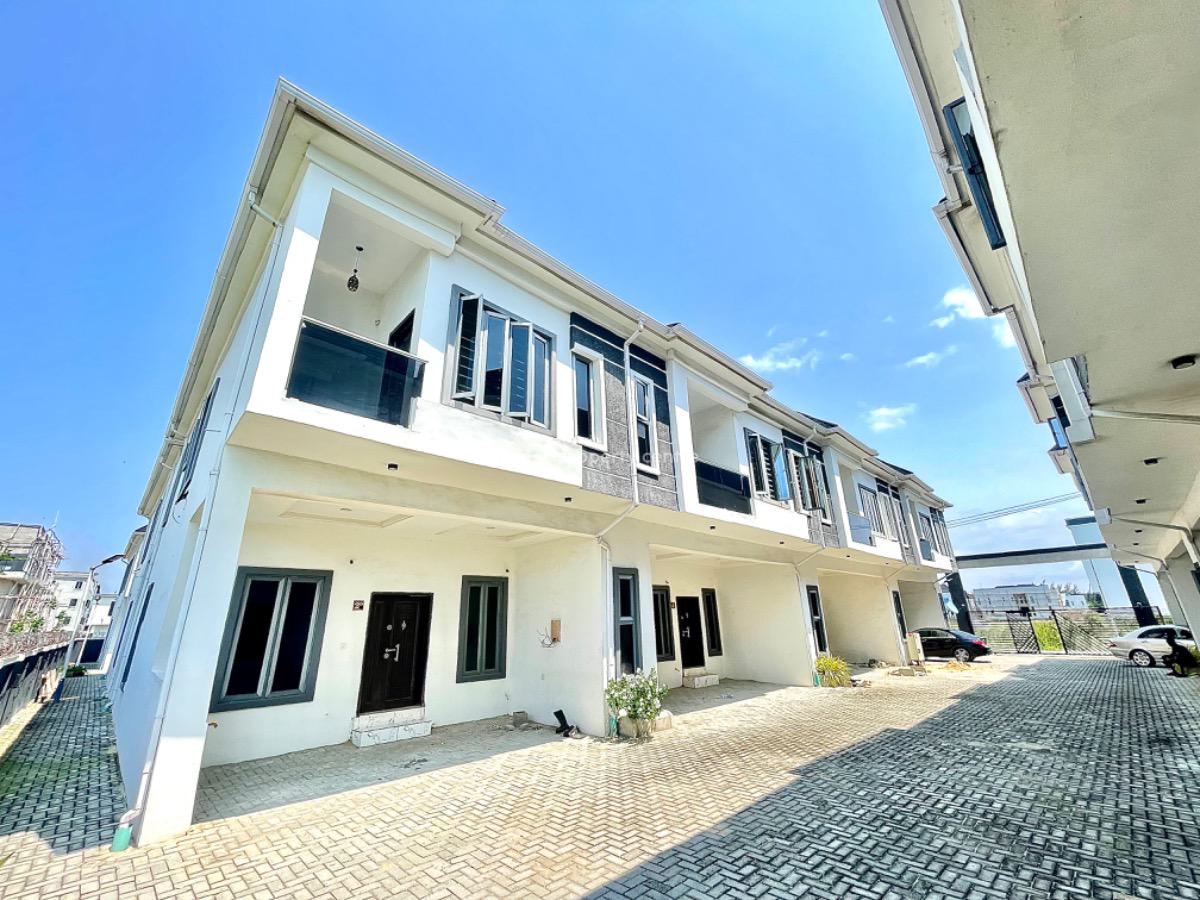 Brand New 4 Bedrooms Terrace Duplex, Orchid Road 2nd Toll Gate Chevron, Lekki, Lagos, Terraced Duplex for Rent