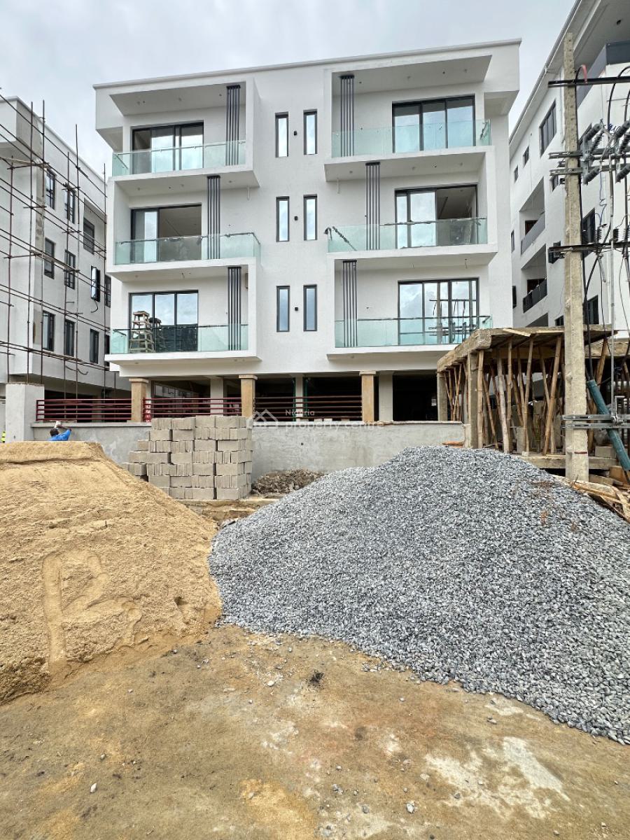 Newly Built 3 Bedroom Apartment with Bq Suitable for Investment, Lekki Phase 1, Lekki, Lagos, Block of Flats for Sale