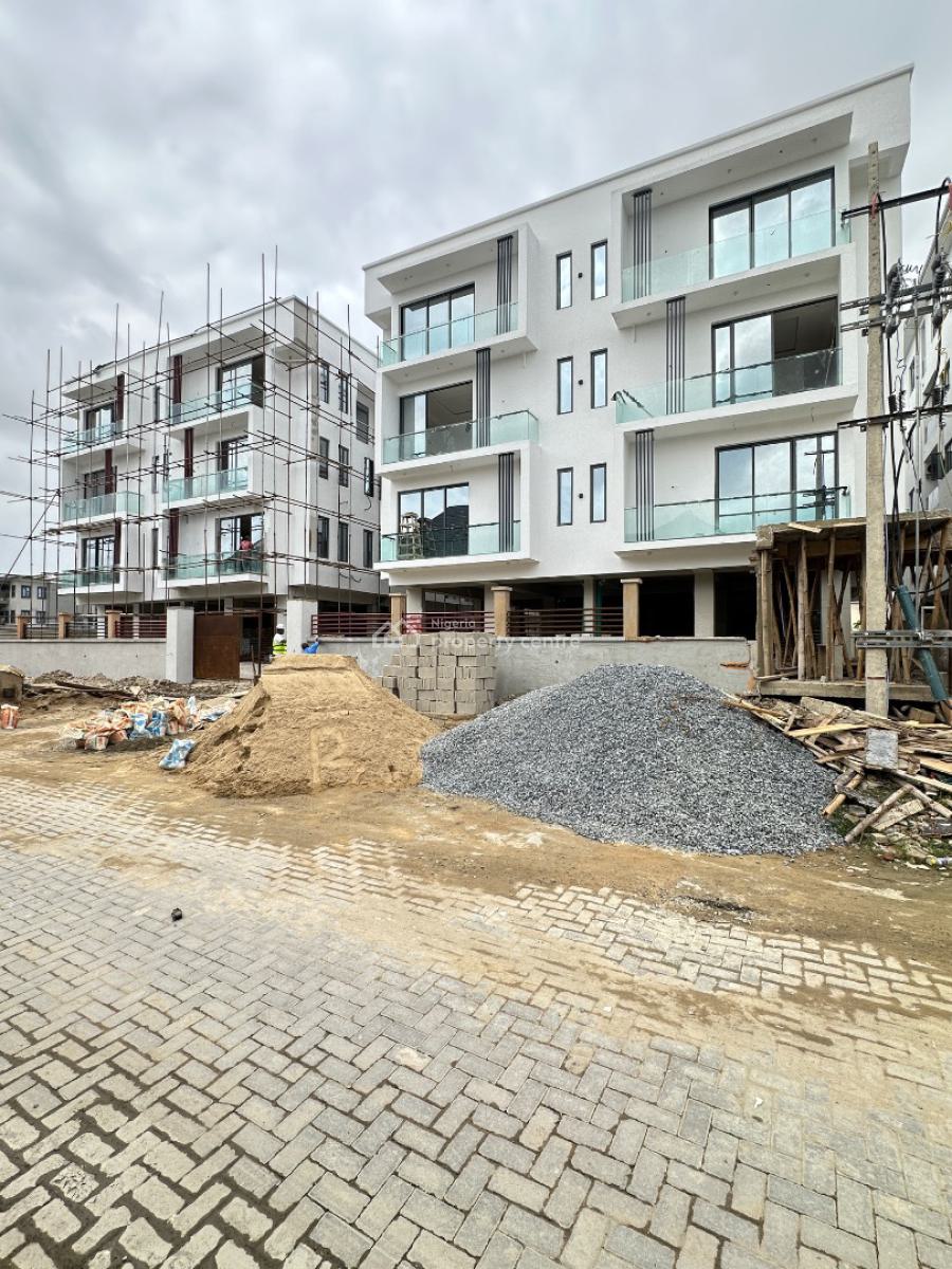 Newly Built 3 Bedroom Apartment with Bq Suitable for Investment, Lekki Phase 1, Lekki, Lagos, Block of Flats for Sale